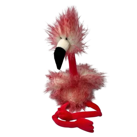 Jellycat Flora Flamingo Plush Pink White Retired Animal Pet - Picture 1 of 6